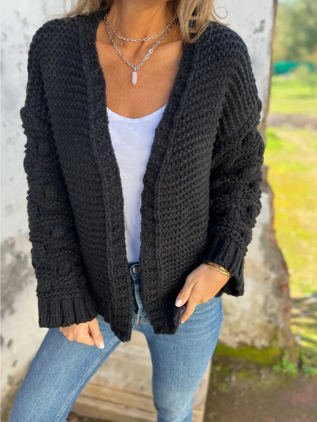 The Margaux Knit Coat