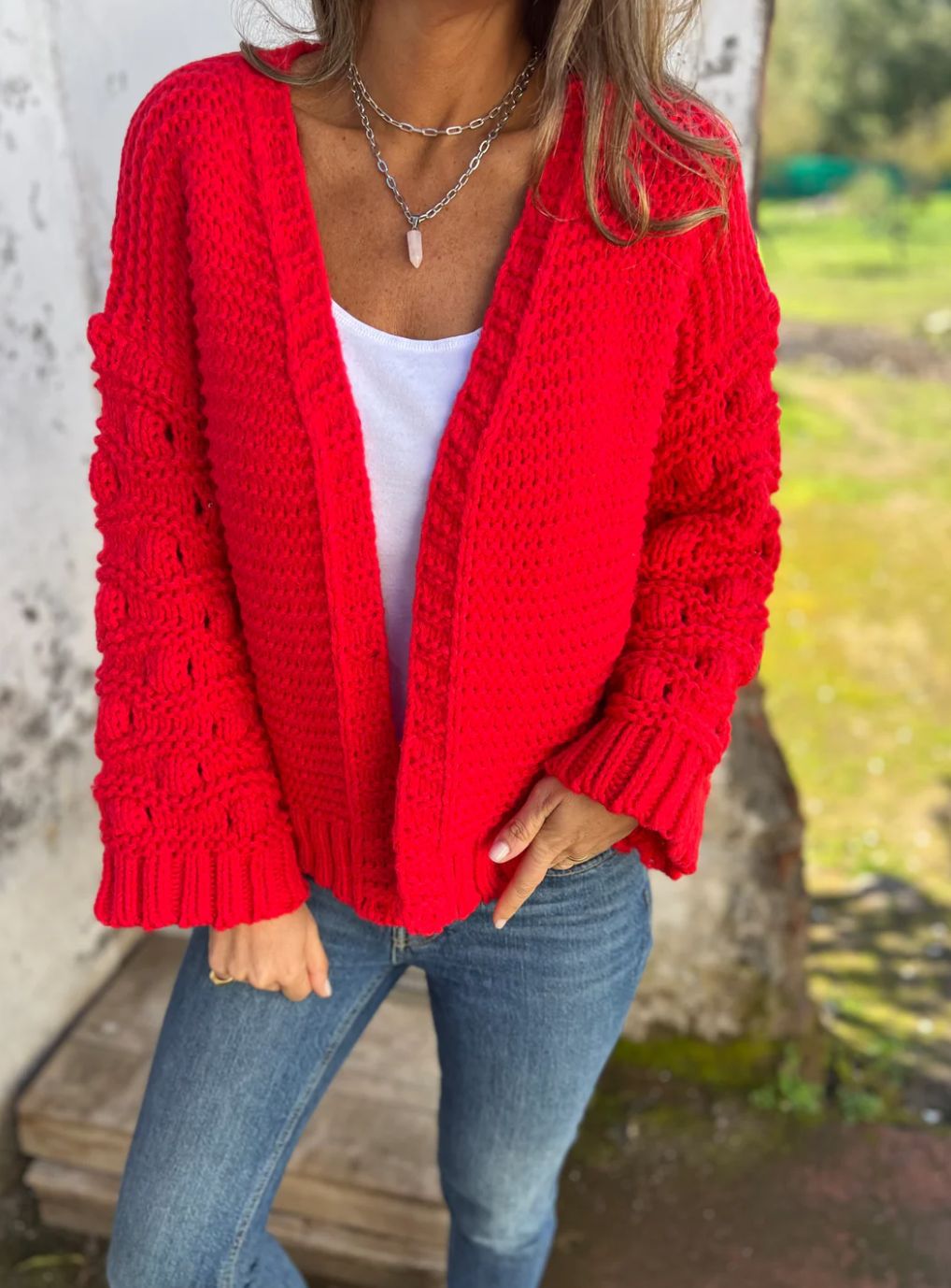 The Margaux Knit Coat
